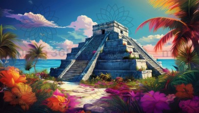 Ilustración Tulum Mágico 1