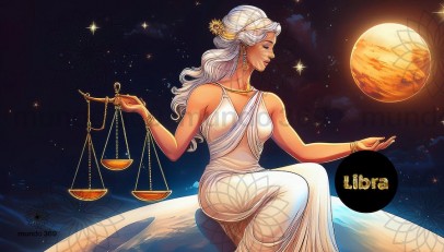 Ilustración Libra  Uno